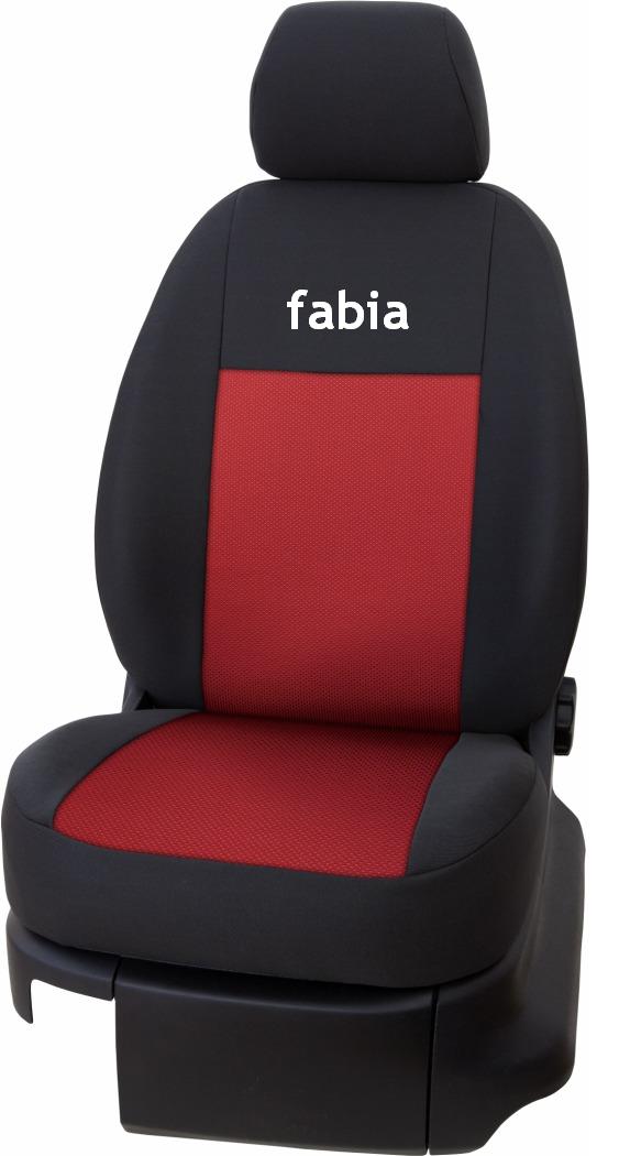 Autopotahy RS DESIGN red FABIA II