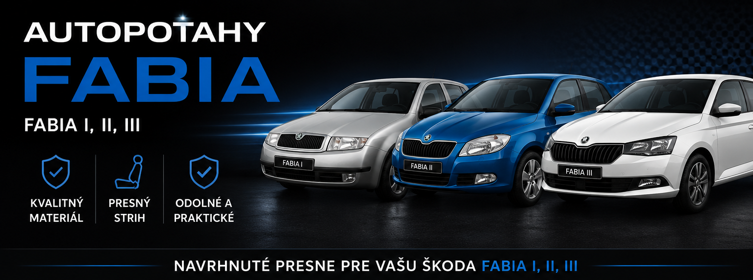 Autopoťahy FABIA