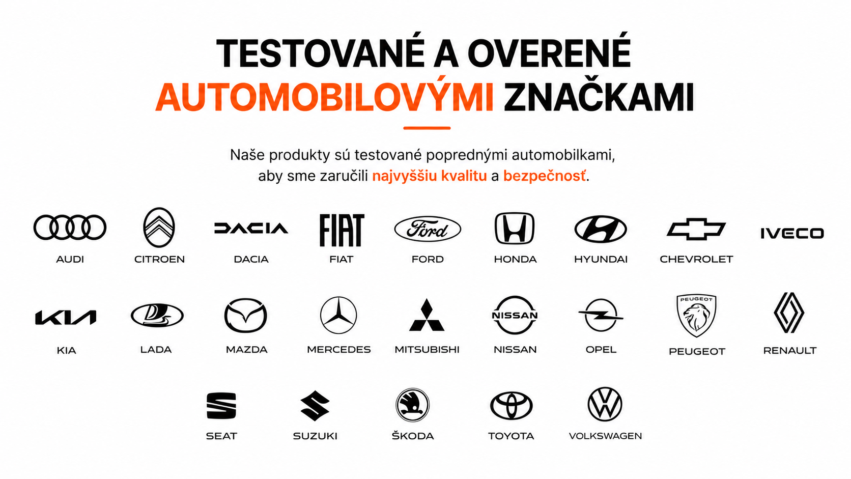 značky automobilov