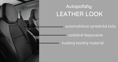 AUTOPOŤAHY LEATHER LOOK 55K3