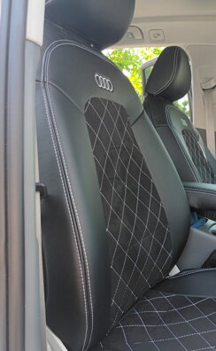 Autopoťahy LEATHER LOOK MONTE CARLO 1x1