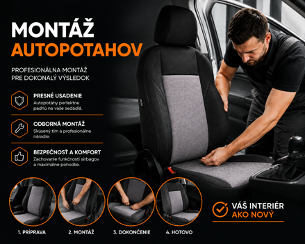 MONTÁŽ AUTOPOŤAHOV