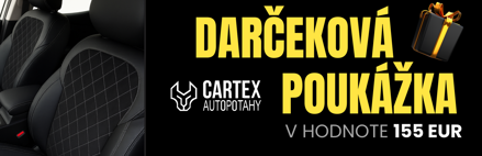 Darčeková poukážka na autopoťahy