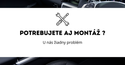 Montáž autopoťahov