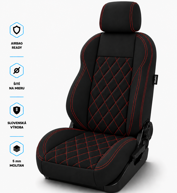 Autopoťahy EXCLUSIVE MONTE CARLO RED