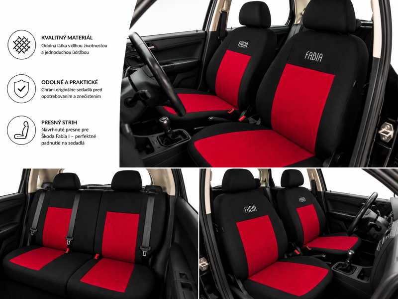 Autopotahy RS DESIGN red FABIA I.